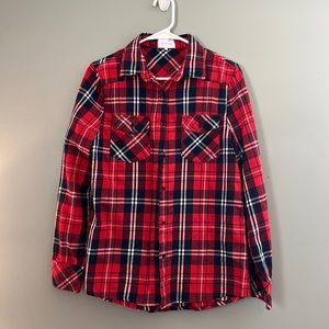 Boutique Brand Red Flannel Size Large